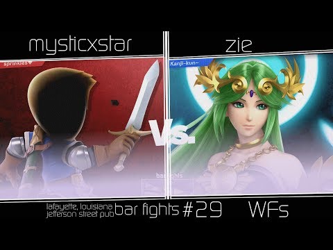 mysticxstar (Mii Swordfighter) vs. LSG | Zie (Palutena) - Bar Fights #29 WFs