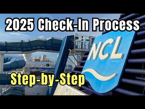 NCL Joy Check-In Process – Pier 66 – Seattle, Washington