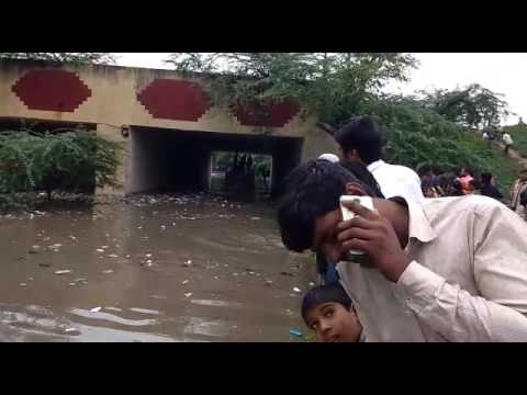 inderlok zakhira water logging zakhira underpass
