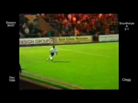 1996 - 97 Hartepool FC 21 L Scunthorpe - Clegg