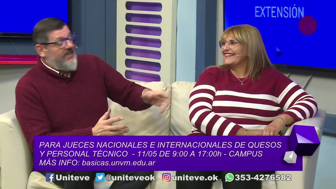 Uniteve Noticias | Curso de Evaluación Sensorial en Quesos