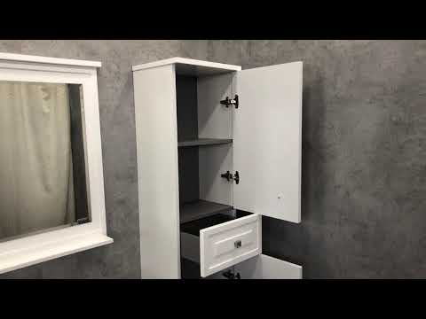 Обзор мебели для ванной комнаты Комфорти Феррара 100