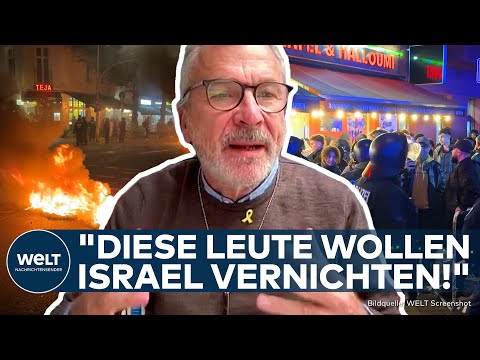 BERLIN: Krawalle bei Palästinenser-Demos! Volker Beck "Es geht um Antisemitismus, um Israel-Hass!"