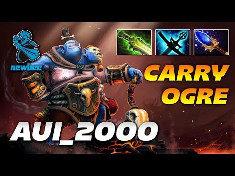 AUI 2000 OGRE MAGI CARRY - Newbee Coach - Dota 2 Pro Gameplay