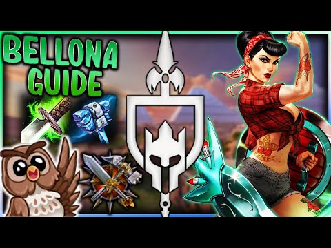 BELLONA JUNGLE GUIDE: #1 GOD FOR FROSTBOUND! | Incon | Smite