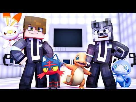 Minecraft : Future Pokémon #1 - ESCOLHI OS POKÉMON INICIAIS NOVOS DO FUTURO!! NOVA SÉRIE??