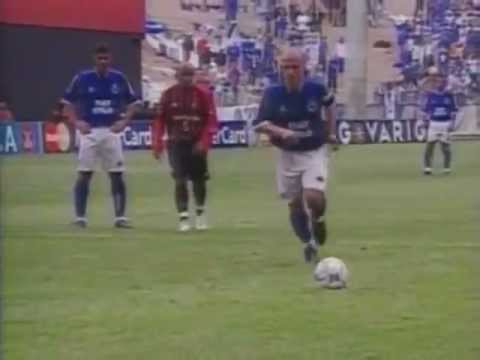 Atlético/PR 1 x 4 Cruzeiro pelo Brasileirão 2003 - 2 gols do Alex "talento azul" e 2 do Mota