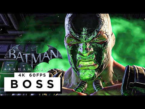 BATMAN: ARKHAM ORIGINS Bane Boss Fights - RTX 3090 MAX SETTINGS (4K 60FPS)