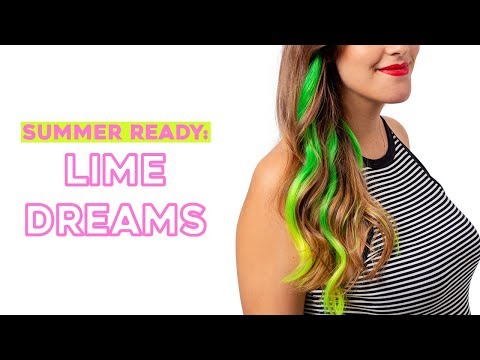 Arctic Fox Hair Color LIME GREEN HAIR | Lime Dreams...