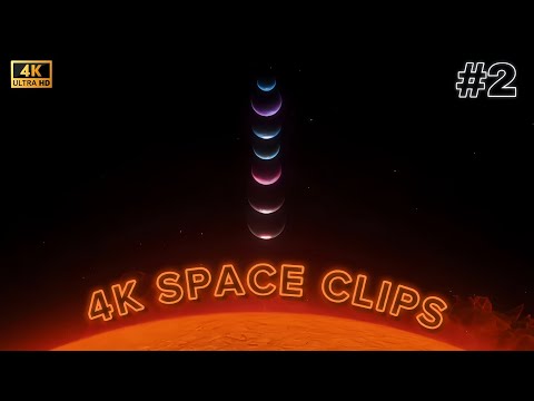 [4K] Space Scenepack | Space Clips For Edits #2
