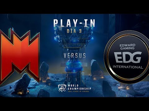 INFINITY ESPORTS VS  EDWARD GAMING | WORLDS PLAY-IN GRUPOS DÍA 4 | LEAGUE OF LEGENDS WORLDS (2018)