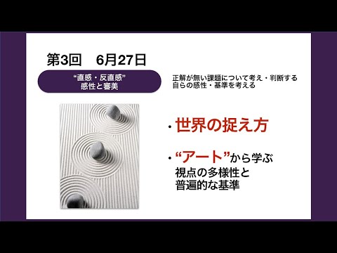 【岡山大学SiEED】#3-3「"直感と反直感" 感性と審美」アントレプレナーの戦略的思考