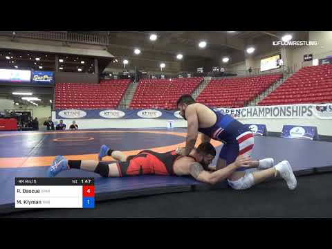 100 Kg Rr Rnd 5 Ryan Bascue Spartan Mat Club Vs Moshe Klyman Tribe