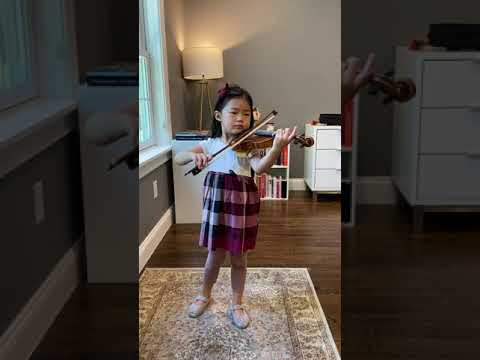 The Two Grenadiers by Shumann - Freya Chen (4 yrs old), Suzuki Violin Book 2
