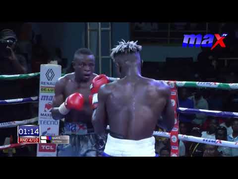 John Quaye Vs Charles Yaw Tetteh - Fight Night 20 At The Bukom Boxing Arena