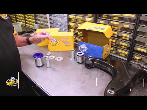 Getting a SuperPro 4x4 Control Arm Bushing Ready for Installation - How to Install