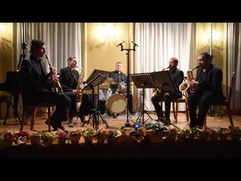QuadriSound Saxophone Quartet & Drums - Celtic Suite - Second Movement - Love song