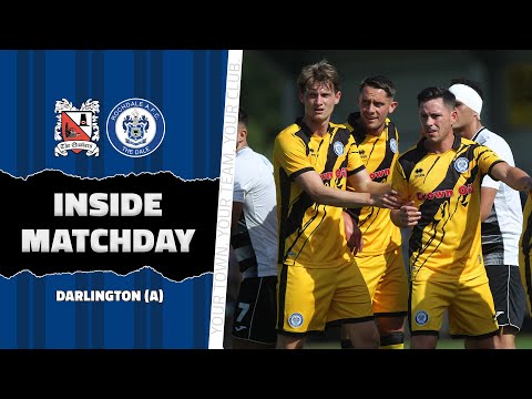 Inside Matchday | Darlington 1-2 Dale - Pre-Season