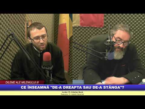 “Dileme ale mileniului 3″ – Ce înseamnă "de-a dreapta sau de-a stânga"?