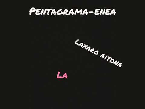 Pentagrama-enea (3.zatia) La nota.