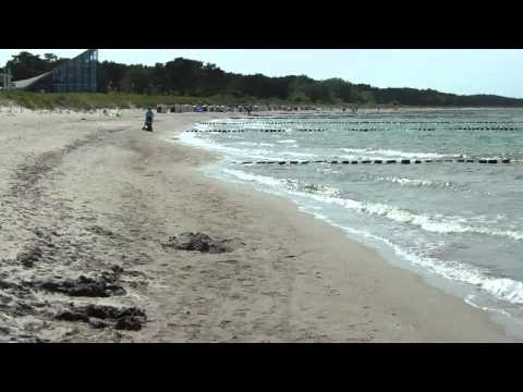 Ostsee Strand beim Ort Glowe auf der Insel Rügen 15. Juni 2009