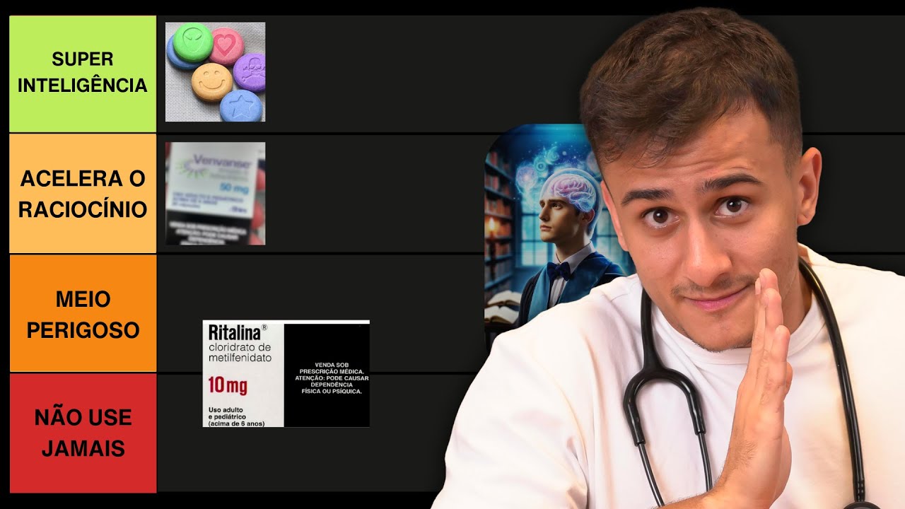 DROGAS para ESTUDAR e passar em Medicina? (RANKING)