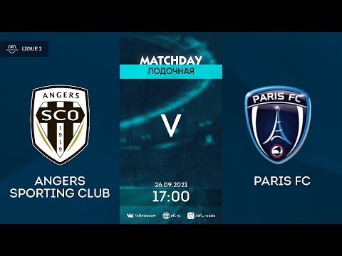 AFL21. France. Ligue 2. Day 11. Angers Sporting Club - Paris FC