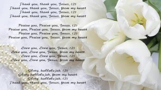 Thank You Thank You Jesus (with lyrics)