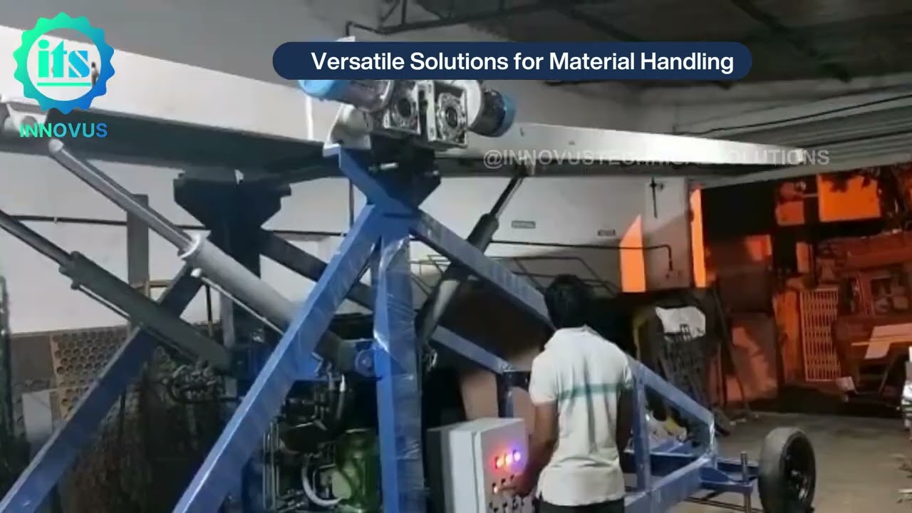 Jacking Loader Conveyor | Innovus Technical Solutions| #conveyorsystems #machine #manufacturing #bts