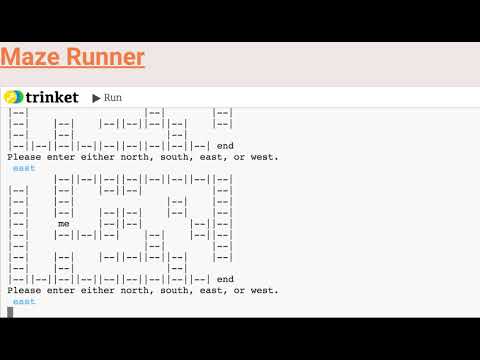 Maze Runner Java Program