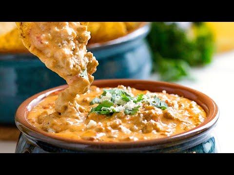 Amazing Beef Queso Dip