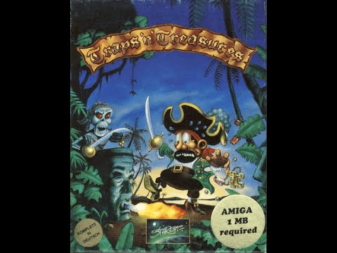 Commodore Amiga Advent Show 2021 #6 - Traps'n Treasures (Starbyte - 1994)