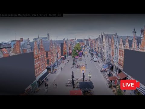 Ijzerenleen Square, Mechelen live webcam