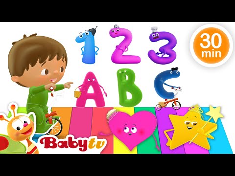 Back to School Songs & Nursery Rhymes | Learn Numbers, Letters & Shapes! 🎶📚 @BabyTV