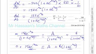 Download Lagu EDEXCEL IAL C34 JAN 2019 Q13c Differentiation - The Chain Rule Thumbnail