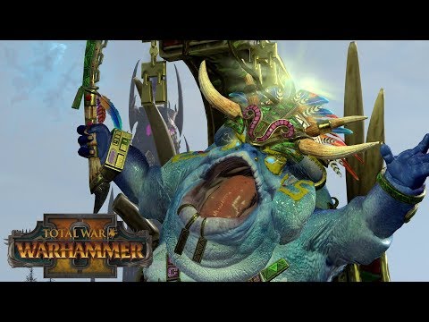 WHERE'S MY FIRE SLAAN - Norsca vs Lizardmen // Total War: Warhammer II Online Battle