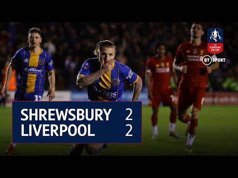 Shrewsbury vs Liverpool (2-2) | Emirates FA Cup Highlights