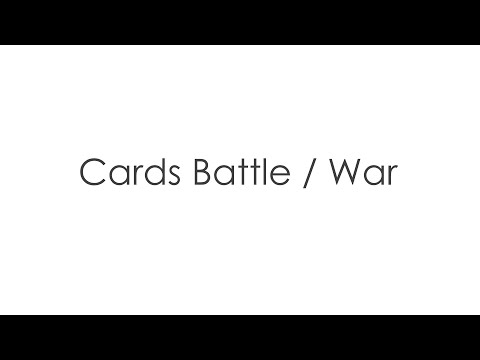 Cards Battle - The War Game Video