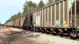 preview picture of video '12-26-14 BNSF Coal Hurley, MS'