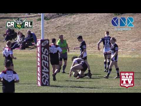2017 Canberra RL Round 16 18s Highlights Queanbeyan Roos v Yass