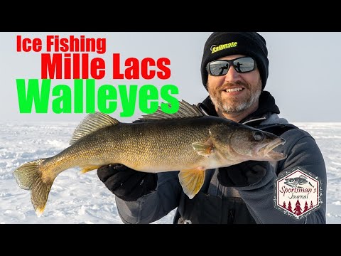 Catching MILLE LACS Walleyes on Jigging Spoons