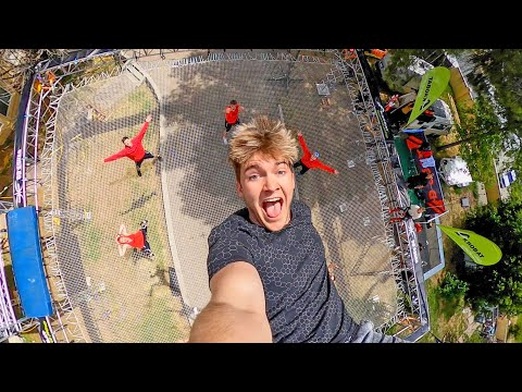 I Spent A Week On The World's Biggest Trampoline