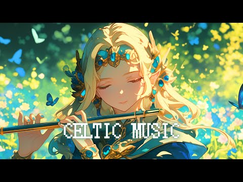 Celtic Music - Flute Songs of the Medieval Forest / Relaxing Fantasy Music Mix for Work & Study,