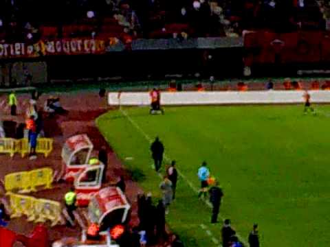 Mallorca 1- Villareal 0 gravado por un videoaficionado