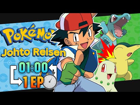 POKÉMON JOHTO REISEN ⏱️ 1 Folge in 1 Minute ⏱️