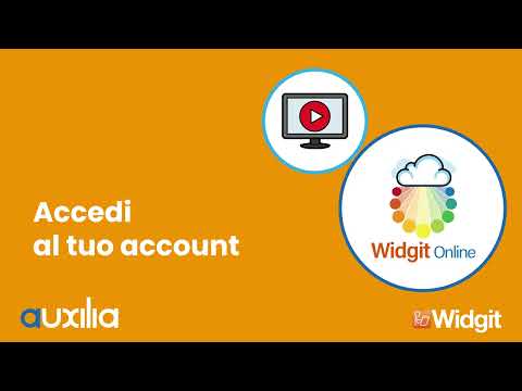 Accedere al proprio account Widgit Online