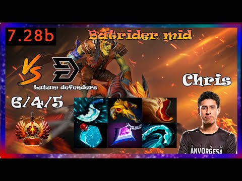chris luck batrider mid vs latam defenders | beastcoast vs latam defenders | Full Gameplay 7.28b