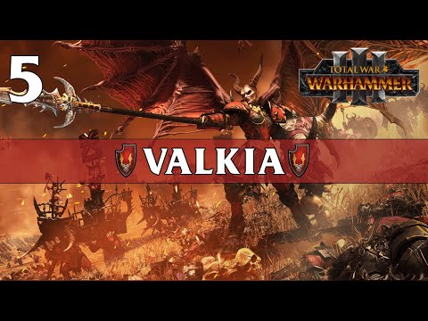 VALKIA THE BLOODY - Total War: Warhammer 3 Champions of Chaos Campaign #5