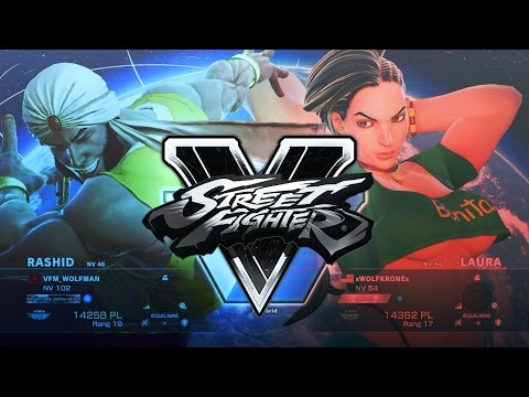VFM Wolfman (Rashid) vs Wolfkrone (Laura) - Street Fighter V Moroccan Matches