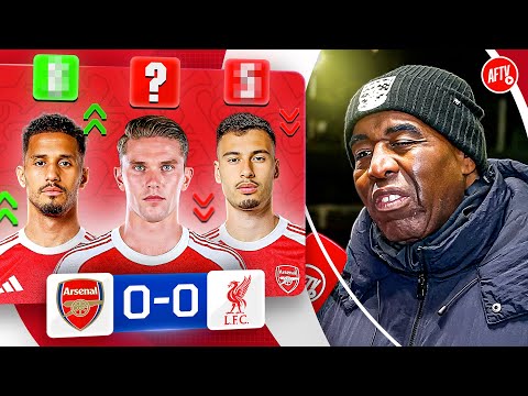 A Very Honest Player Ratings (Robbie & Marty) | Arsenal 0-0 Liverpool